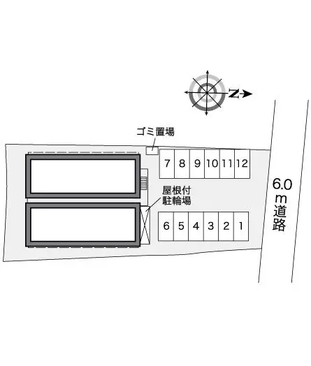 ★手数料０円★奈良市西大寺赤田町　月極駐車場（LP）